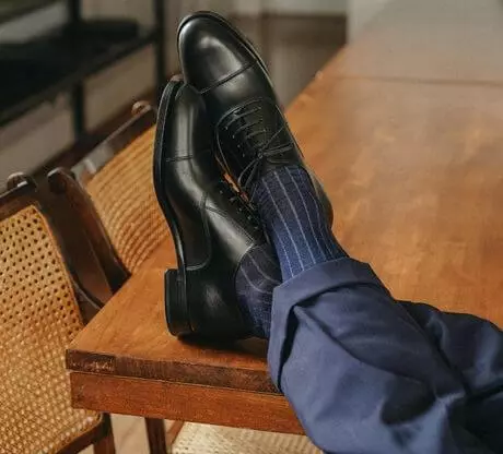 Chaussettes homme en fil d'Écosse In Corio